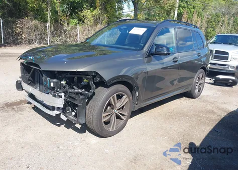 2025 BMW X7 M60I из США, поврежденный, VIN 5UX33EM02S9W92626